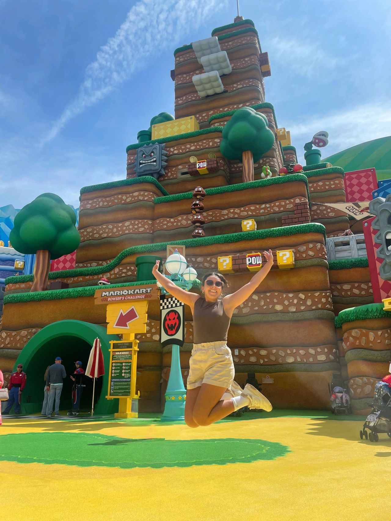 Bowser’s castle in Nintendo World