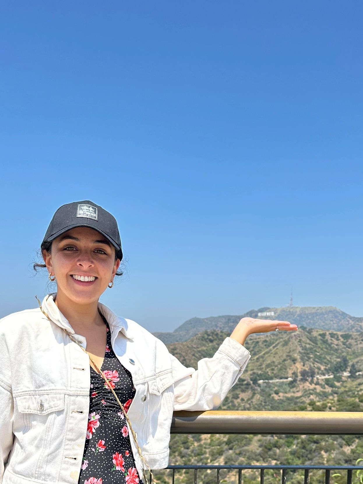Hollywood sign from Griffith Observatory